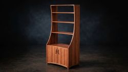 Woodworking craft and design detail